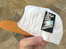 Load image into Gallery viewer, Vintage Texas Longhorns Starter Pinstripe Snapback College Hat