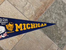 Load image into Gallery viewer, Vintage Michigan Wolverines 1972 Rose Bowl College Football Pennant