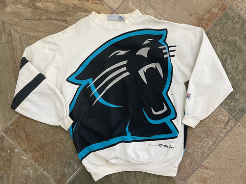 Vintage Carolina Panthers The Game Big Logo Football Sweatshirt, Size XL