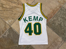 Load image into Gallery viewer, Vintage Seattle SuperSonics Shawn Kemp Champion Basketball Jersey, Size 36, Small