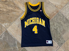 Load image into Gallery viewer, Vintage Michigan Wolverines Champion Basketball Jersey, Size 40, Medium