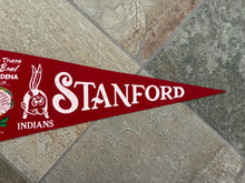 Load image into Gallery viewer, Vintage Stanford Indians Cardinal 1971 Rose Bowl College Football Pennant