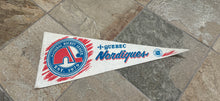 Load image into Gallery viewer, Vintage Quebec Nordiques NHL Hockey Pennant