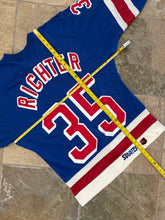 Load image into Gallery viewer, Vintage New York Rangers Mike Richter Starter Hockey Jersey, Size 46, Large