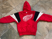 Load image into Gallery viewer, Vintage Detroit Red Wings Starter Parka Hockey Jacket, Size Small