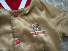 Load image into Gallery viewer, Vintage San Francisco 49ers Chalkline Satin Football Jacket, Size Youth Small, 4T