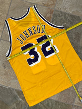 Load image into Gallery viewer, Vintage Los Angeles Lakers Magic Johnson Champion Basketball Jersey, Size 48, XL