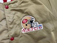 Load image into Gallery viewer, Vintage San Francisco 49ers Chalkline Satin Football Jacket, Size Large