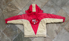 Load image into Gallery viewer, Vintage San Francisco 49ers Pro Player Parka Football Jacket, Size Medium