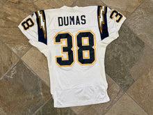 Load image into Gallery viewer, Vintage San Diego Chargers Mike Dumas Game Worn Adidas Football Jersey