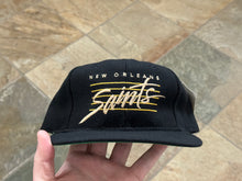 Load image into Gallery viewer, Vintage New Orleans Saints Drew Pearson Bar script Snapback Football Hat