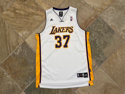 Vintage Los Angeles Lakers Ron Artest Adidas Basketball Jersey, Size XL