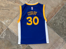 Load image into Gallery viewer, Golden State Warriors Stephen Curry Adidas Basketball Jersey, Size Youth Medium, 10-12