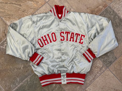 Vintage Ohio State Buckeyes Felco Satin College Jacket, Size Large