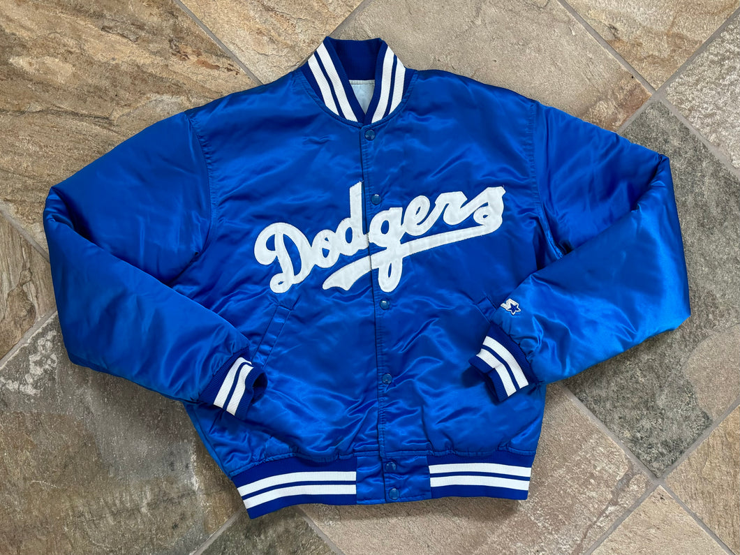 Vintage Los Angeles Dodgers Starter Satin Baseball Jacket, Size Large