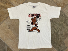 Load image into Gallery viewer, Vintage San Francisco Giants Lou Seal Baseball TShirt, Size Youth Large, 14-16