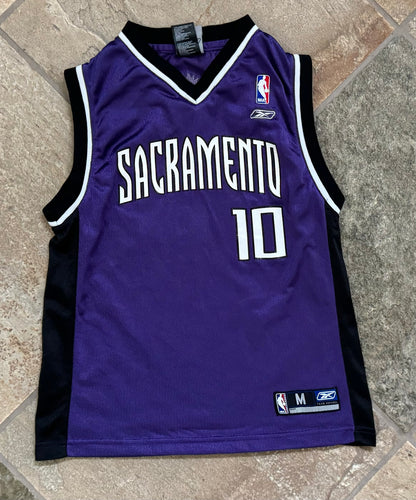 Vintage Sacramento Kings Mike Bibby Reebok Basketball Jersey, Size Youth Medium, 10-12