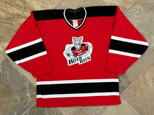 Vintage Albany River Rats AHL CCM Hockey Jersey, Size Large