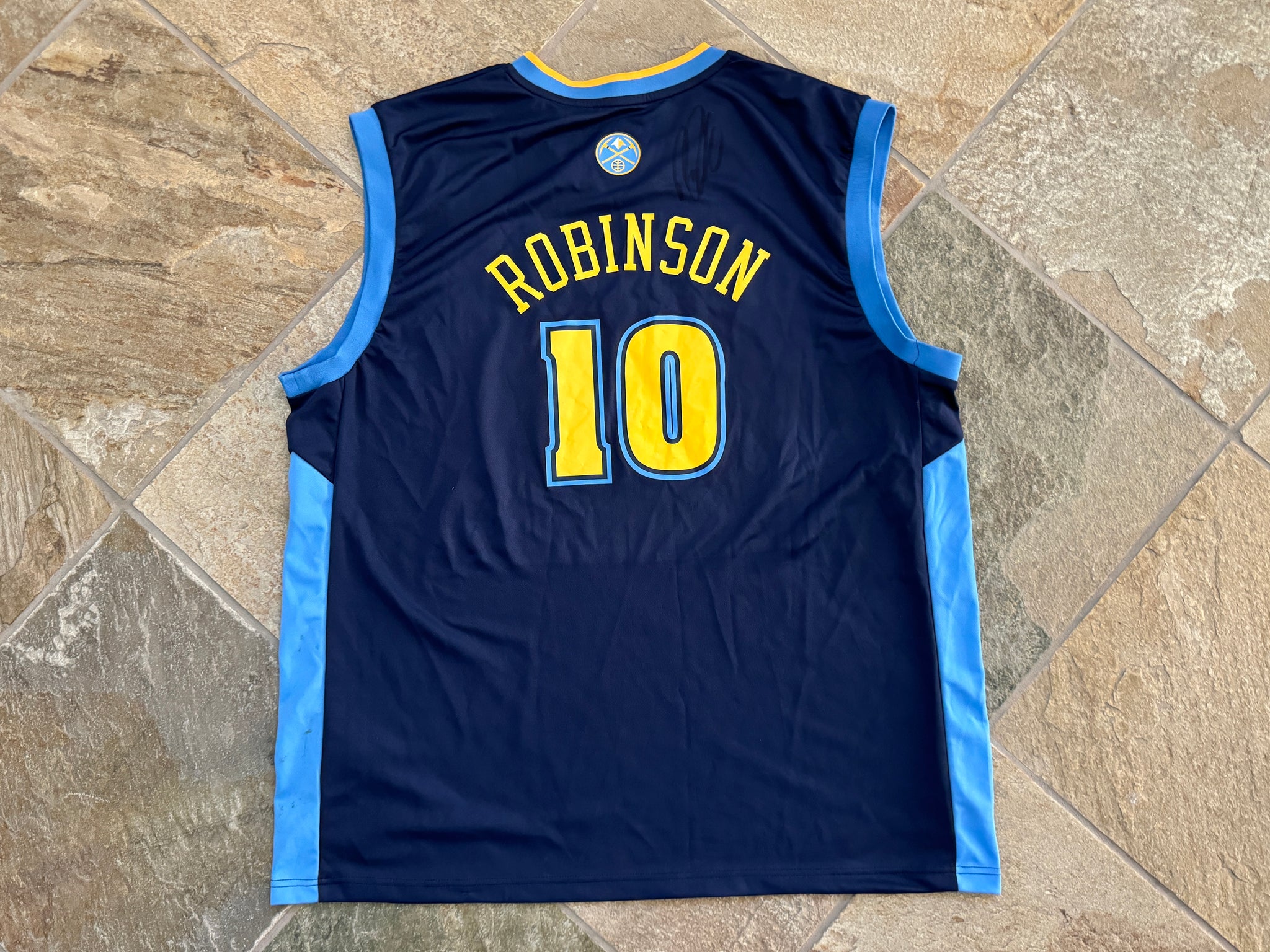 Vintage Denver Nuggets Nate Robinson Adidas Basketball Jersey Size XX Stuck In The 90s Sports