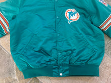 Load image into Gallery viewer, Vintage Miami Dolphins Starter Satin Football Jacket, Size Large