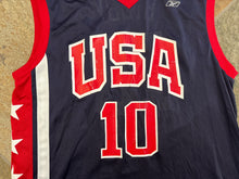 Load image into Gallery viewer, Vintage Team USA Mike Bibby Reebok Basketball Jersey, Size Large