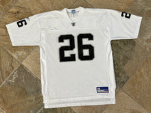Load image into Gallery viewer, Vintage Oakland Raiders Rod Woodson Reebok Football Jersey, Size XL