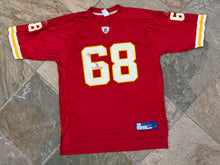 Load image into Gallery viewer, Vintage Kansas City Chiefs Will Shields Reebok Football Jersey, Size Large