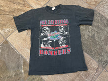 Load image into Gallery viewer, Vintage Oakland A’s SF Giants Bay Bridge Bombers Nutmeg Baseball TShirt, Size Medium