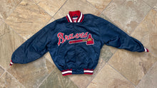 Load image into Gallery viewer, Vintage Atlanta Braves Starter Satin Baseball Jacket, Size Large
