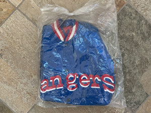 Vintage Texas Rangers Starter Satin Baseball Jacket, Size Small