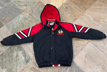 Load image into Gallery viewer, Vintage Chicago Blackhawks Starter Parka Hockey Jacket, Size Medium