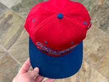 Load image into Gallery viewer, Vintage Montreal Canadiens Starter Tailsweep Script Snapback Hockey Hat