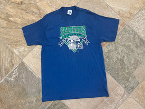 Vintage Seattle Seahawks Logo 7 Football TShirt, Size Large