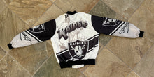 Load image into Gallery viewer, Vintage Los Angeles Raiders Chalkline Fanimation Football Jacket, Size Medium