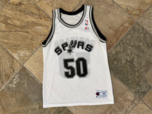 Load image into Gallery viewer, Vintage San Antonio Spurs David Robinson Champion Basketball Jersey, Size 40, Medium