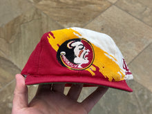 Load image into Gallery viewer, Vintage Florida State Seminoles Logo Athletic Splash Snapback College Hat