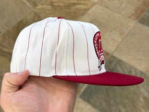 Vintage Oklahoma Sooners Starter Pinstripe Snapback College Hat
