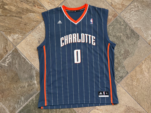 Vintage Charlotte Bobcats Bismack Biyombo Adidas Basketball Jersey, Size XL