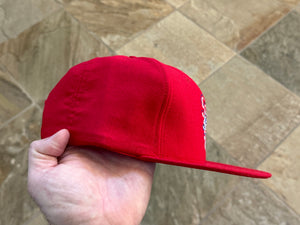 Vintage St. John’s Redmen Red Storm DeLong Snapback College Hat.