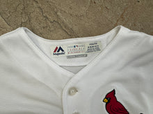 Load image into Gallery viewer, Vintage St. Louis Cardinals Majestic Baseball Jersey, Size Youth Medium, 10-12