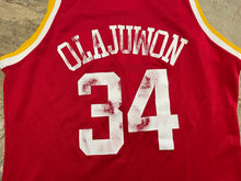 Load image into Gallery viewer, Vintage Houston Rockets Hakeem Olajuwon Champion Basketball Jersey, Size 44, Large