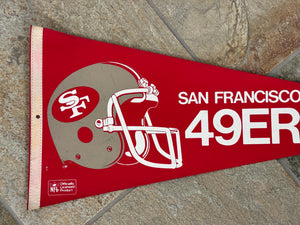 Vintage San Francisco 49ers Football Pennant