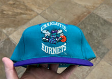 Load image into Gallery viewer, Vintage Charlotte Hornets GCap Snapback Basketball Hat