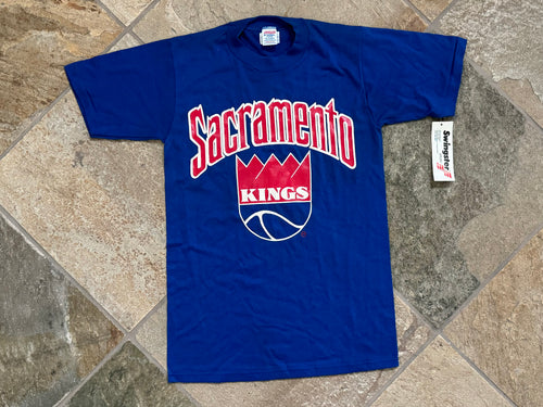 Vintage Sacramento Kings Swingster Basketball TShirt, Size Small