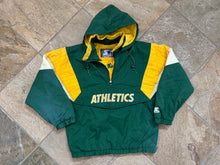 Load image into Gallery viewer, Vintage Oakland Athletics Starter Parka Baseball Jacket, Size Medium
