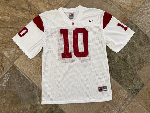 Vintage USC Trojans Nike College Football Jersey, Size Youth Large, 14-16