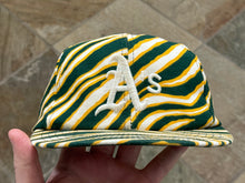 Load image into Gallery viewer, Vintage Oakland Athletics Zubaz Twins Snapback Baseball Hats