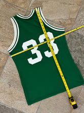 Load image into Gallery viewer, Vintage Boston Celtics Larry Bird Sand Knit Basketball Jersey, Size Large
