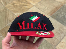 Load image into Gallery viewer, Vintage AC Milan Strapback Youth Soccer Hat