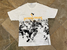 Load image into Gallery viewer, Vintage Pittsburgh Penguins Mario Lemieux Hockey TShirt, Size XL